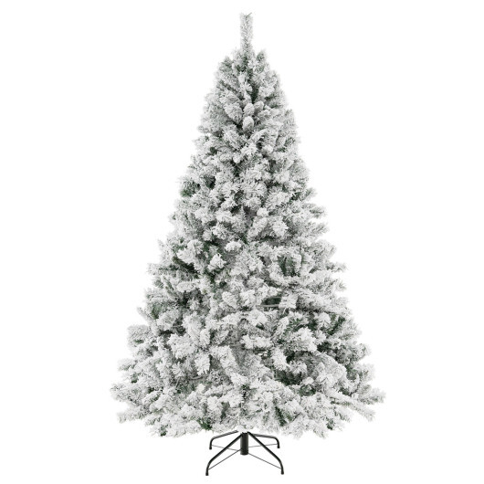 6/7/8 Feet Artificial Xmas Tree 3-Minute Quick Shape-7 ft - Size: 7 ft - Image 4