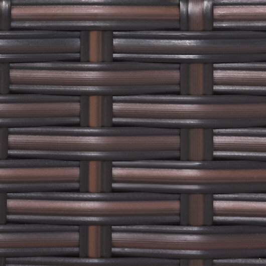 3 Pieces Rattan Patio Furniture Set with Washable Cushion-Beige & Turquoise - Color: Beige & Turquoise - Image 5